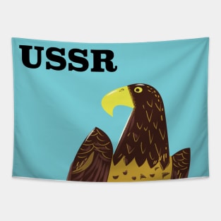 USSR Eagle Tapestry