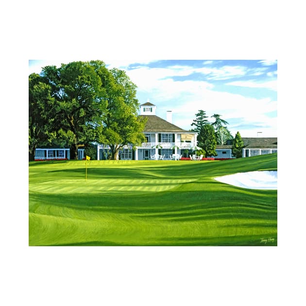 18th Hole at Augusta National by terryhuey