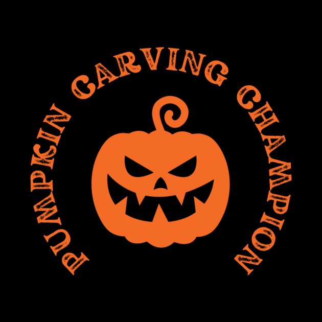 Halloween Pumpkin Carving Champion Apparel by Topher's Emporium