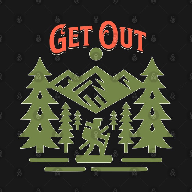 Get Out hiker by Baubo's Moon