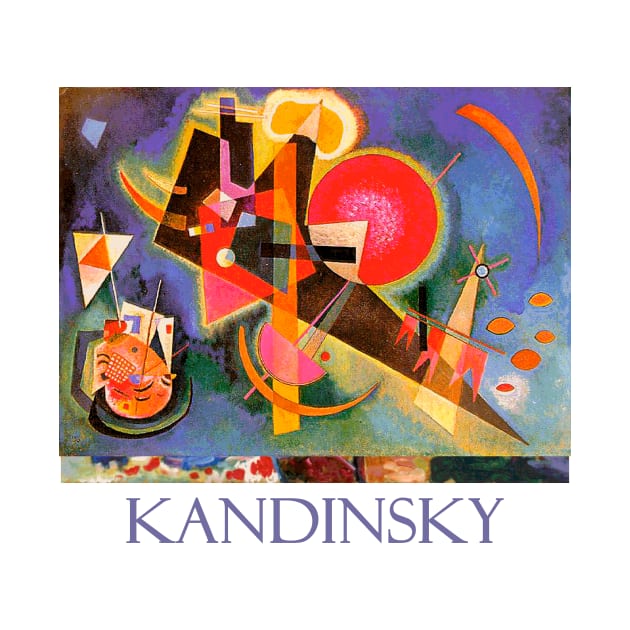 In Blue (1911) by Wassily Kandinsky by Naves