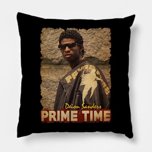 Deion Sanders - Prime Time Vintage Pillow