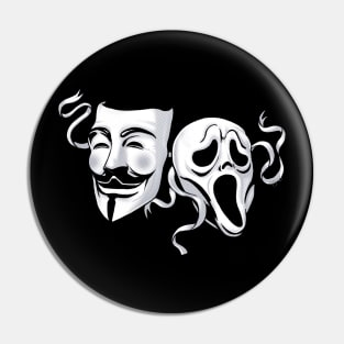 Tragedy & Anonymity Pin