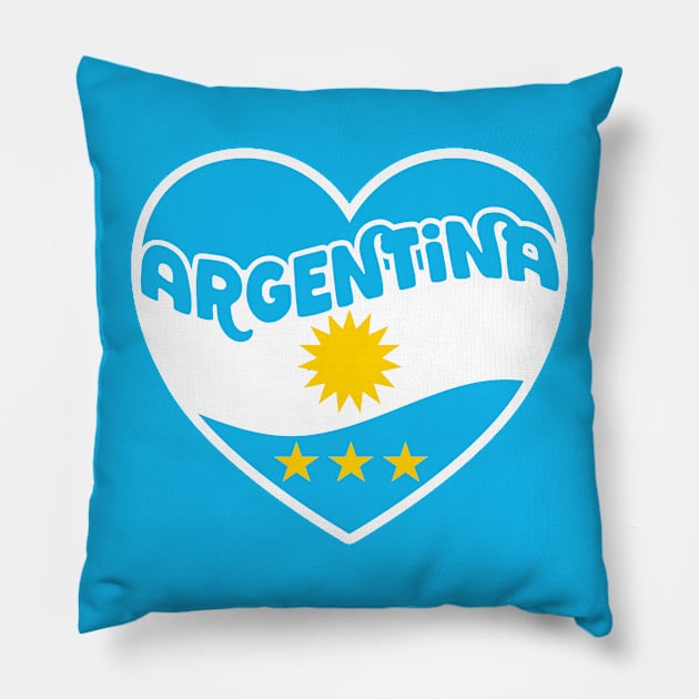 Argentina Pillow by KireiDesign