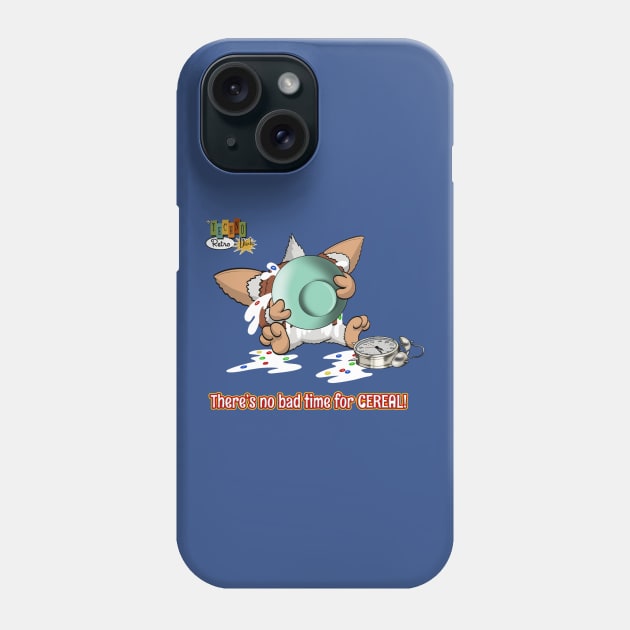 There's no bad time for cereal - TechnoRetro Dads Phone Case by TechnoRetroDads