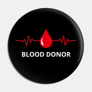 Blood donor Pin