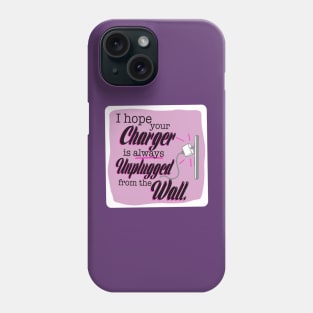 First World Curse - Charger Unplugged Phone Case