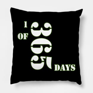 1 of 365 days #3 Pillow