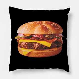 Burger Double Cheese Pillow