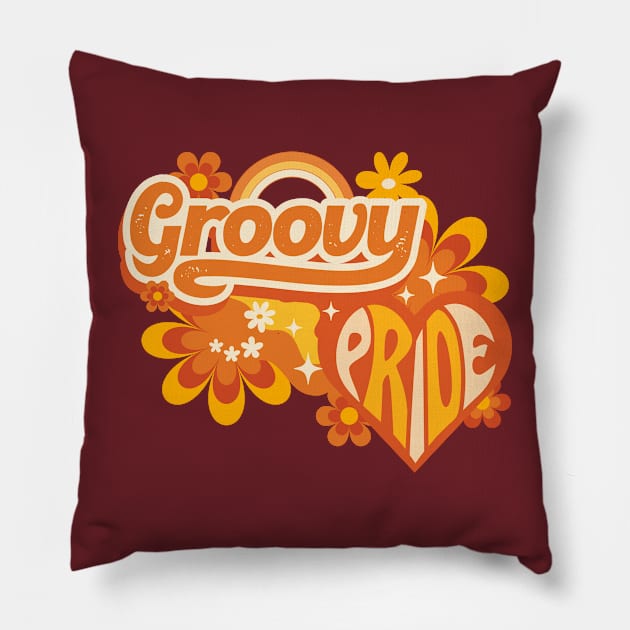 Groovy Pride Pillow by soulfulprintss8