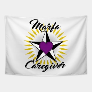 Marfa Caregiver (black font) Tapestry