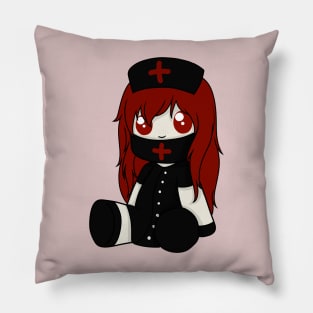 nurse ann doll chibi Pillow