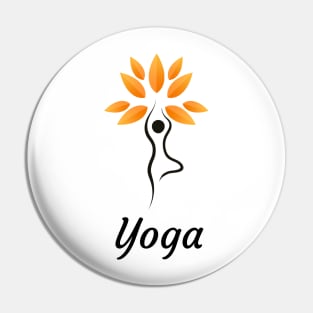 All I Need Is Love And Yoga And A Dog Pin