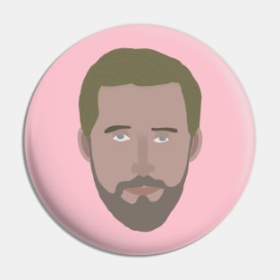 Ryan Gosling Head Pin