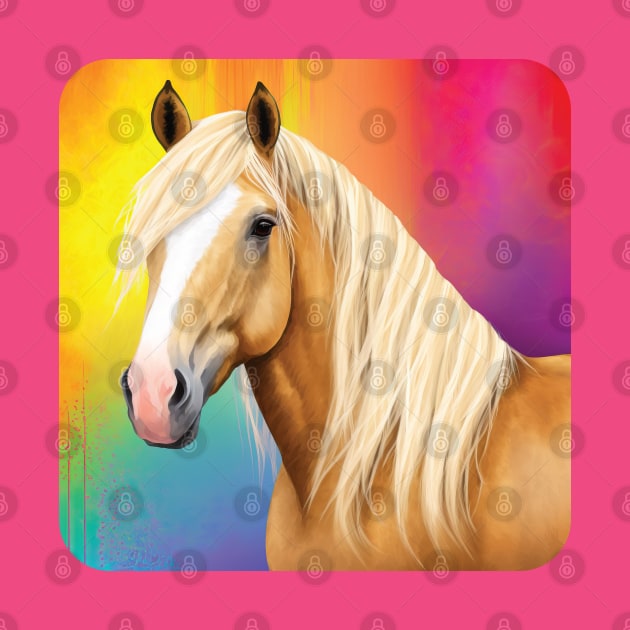 Palomino Horse by graphicmessage