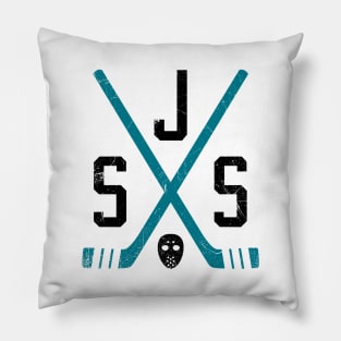 SJS Retro Sticks - White Pillow