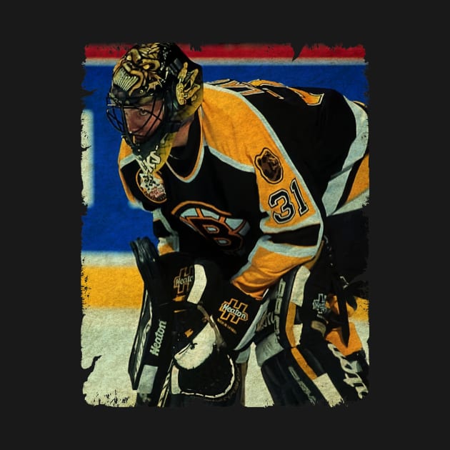 Blaine Lacher, 1995 in Boston Bruins (47 GP) by Momogi Project
