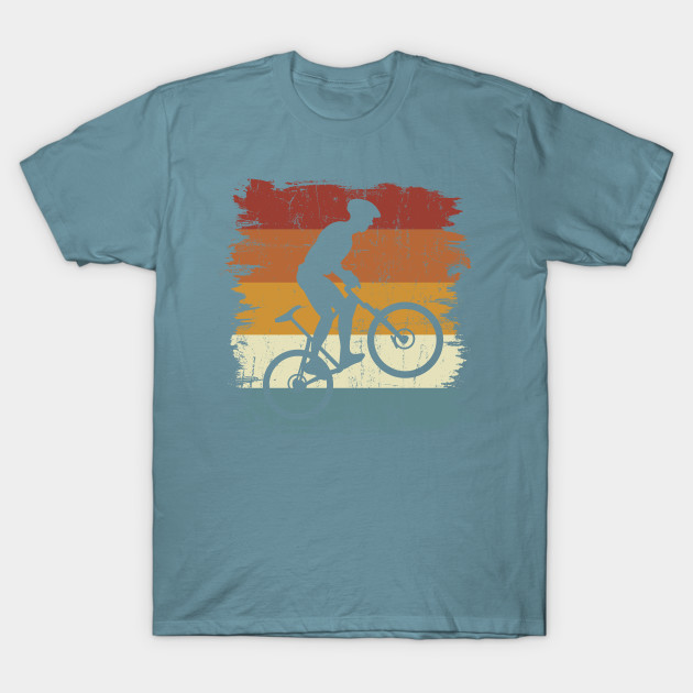 Disover E-bike, E-MTB, retro sunset e-biker - Electric Bike - T-Shirt