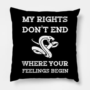 Fuck your feelings Pillow