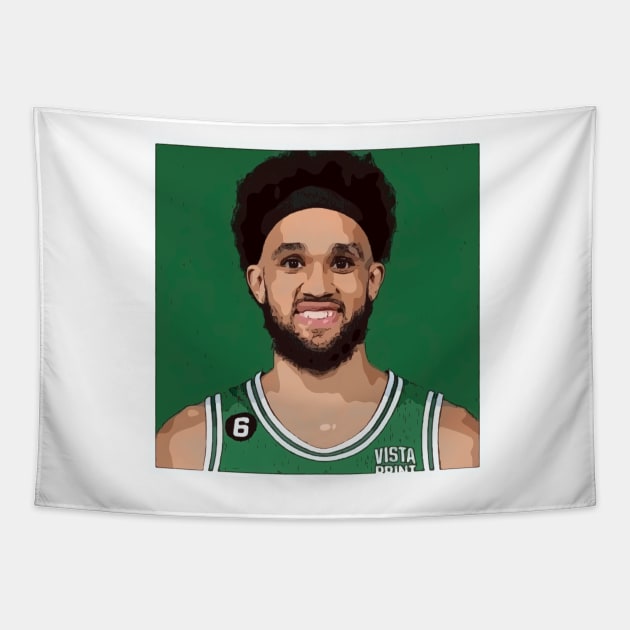 Derrick White Tapestry by Playful Creatives