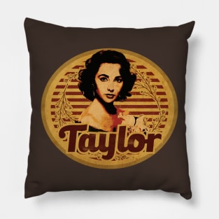 Vintage Young Taylor Pillow