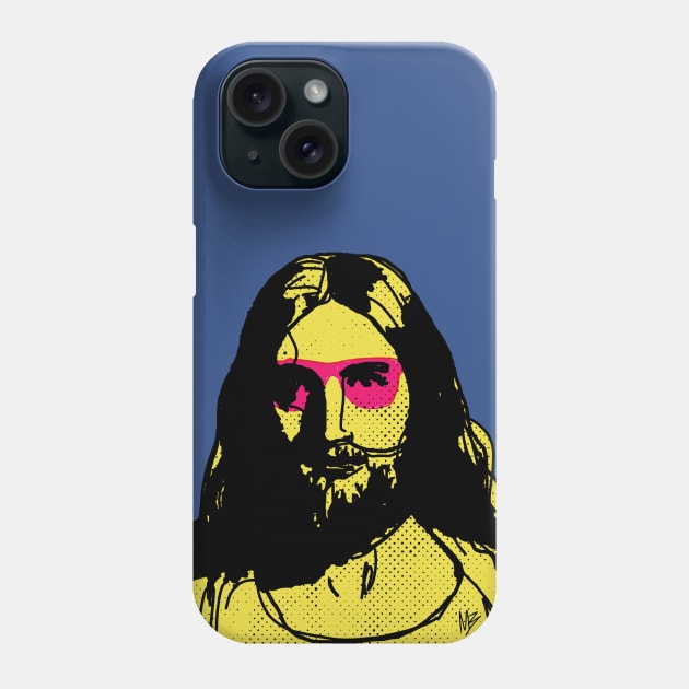 Hollywood Jesus Phone Case by MikeBrennanAD