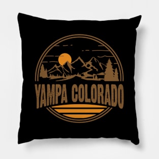 Yampa Colorado Mountain Hiking Pillow