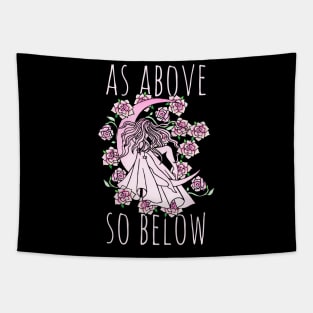 As above so below Tapestry