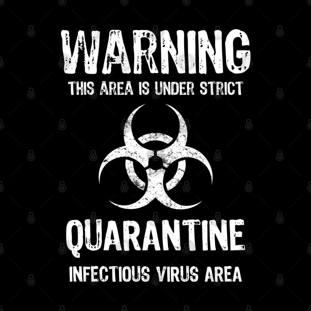 Virus Quarantine Biohazard Symbol by Scar