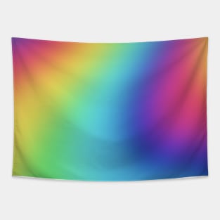 Bright Colorful Blurry Design Tapestry