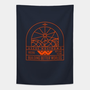 Nostromo Weyland Yutani Ship Tapestry