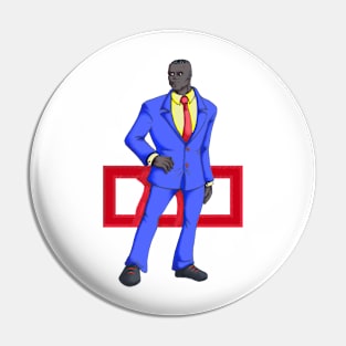 Sharp Dressed Man Pin