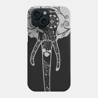 Sugar Skull Elephant Phone Case