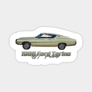 1968 Ford Torino GT Fastback Magnet