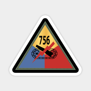 756th Tank Battalion - SSI x 300 Magnet