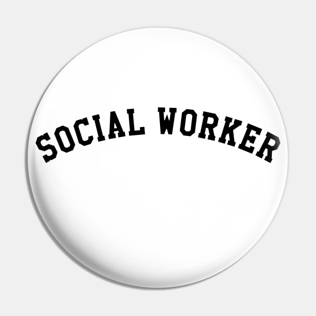 Social Worker Pin by KC Happy Shop