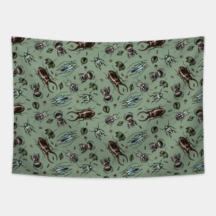 Beetle pattern - Insect collection Tapestry