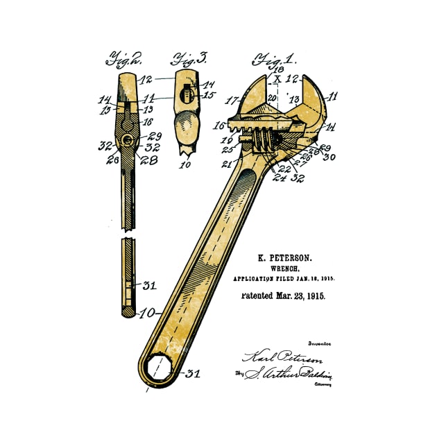 Adjustable Spanner - US Patent Application by The Blue Box