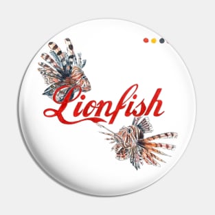 Lionfish Coke Pin