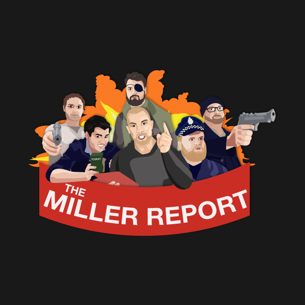 The Miller Report - Cartoon Style Apparel by VideoGamerTV