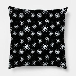 Skull Snowflakes Pillow