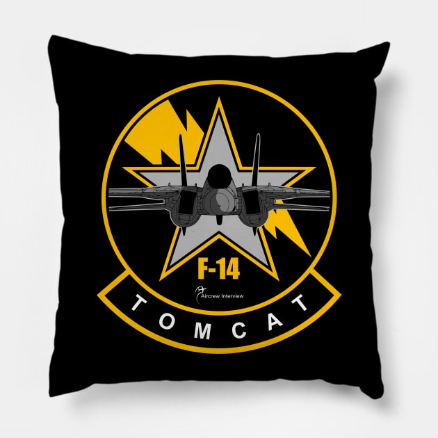 F-14 Tomcat Pillow by Aircrew Interview