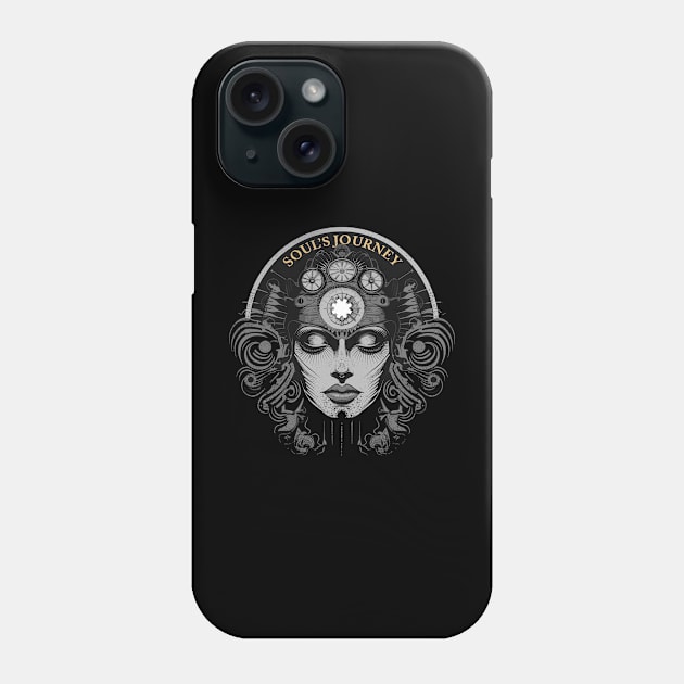 Third Eye Awaken Souls Deep Thoughts Soul Meditation Phone Case by LS92