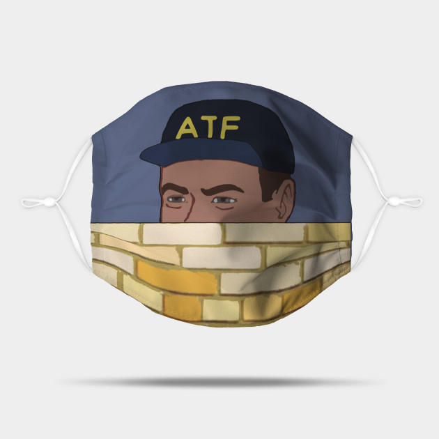 Atf Guy Fence Peeking Meme Gun Rights Atf Mask Teepublic