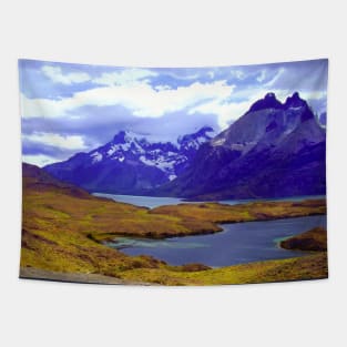 Lagoa Pehoe Torres del Paine Tapestry