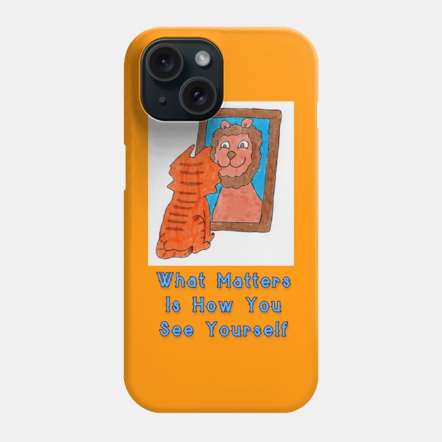 How You See Yourself Phone Case by ConidiArt