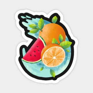 Fresh Fruits Magnet