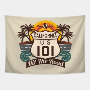 California 101 Tapestry