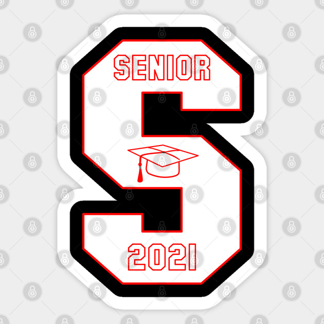 Senior In High School Gift 2021 Senior 2021 Graduation Idea Sticker Teepublic Au