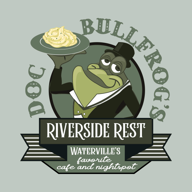 Doc Bullfrog's Riverside Rest by LostOnTheTrailSupplyCo